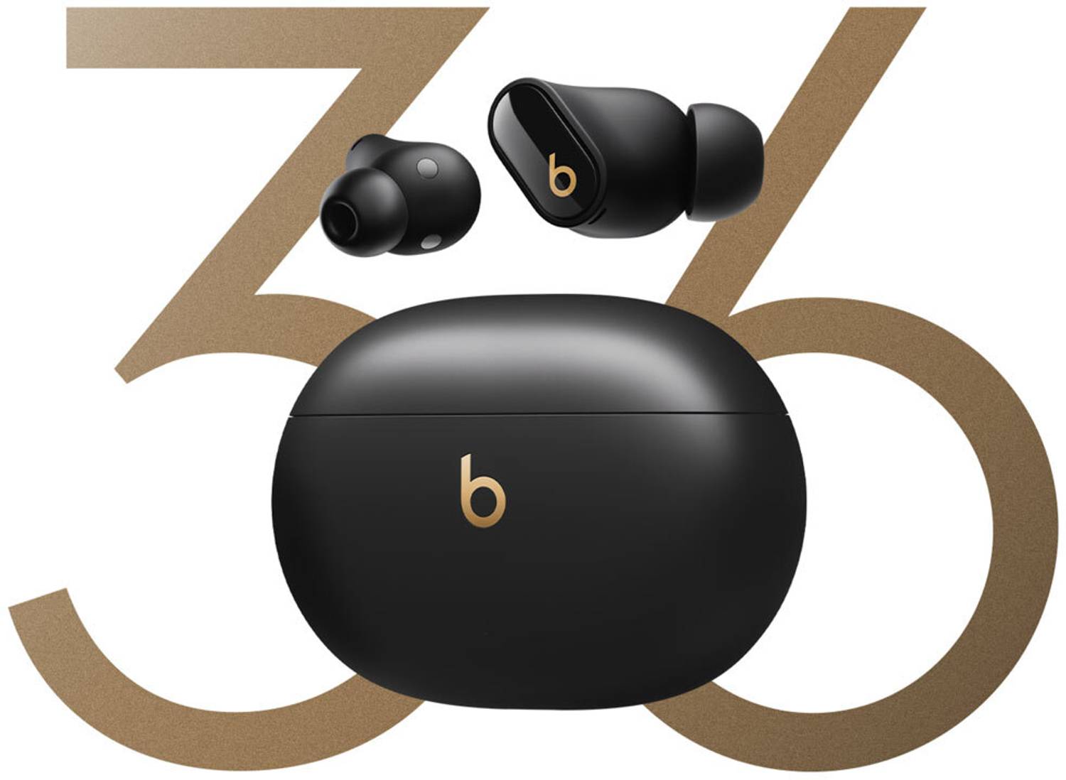 Beats Studio Buds + Black/Gold with Active Noise Cancellation