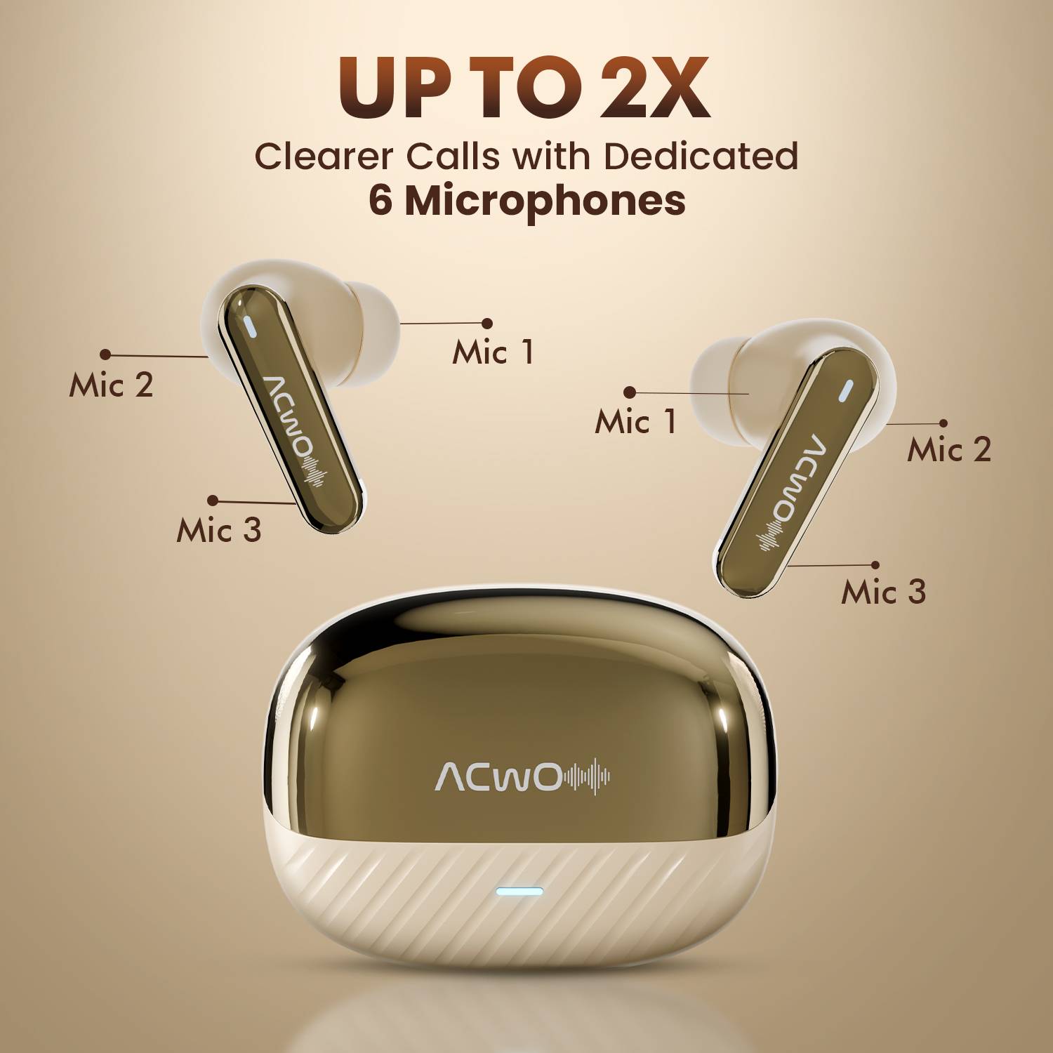 ACwO DwOTS 333 Hybrid ANC Bluetooth Earbuds - Image 5