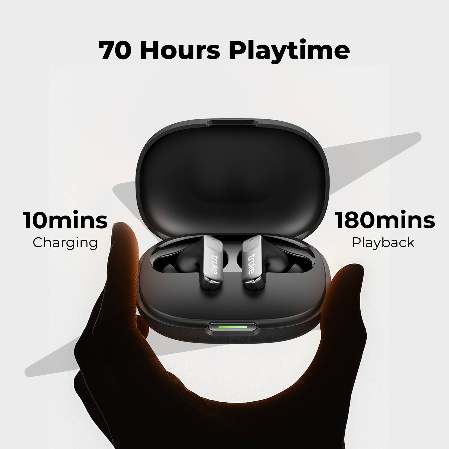 truke Mega 8 70Hr Battery Earbuds - Image 5