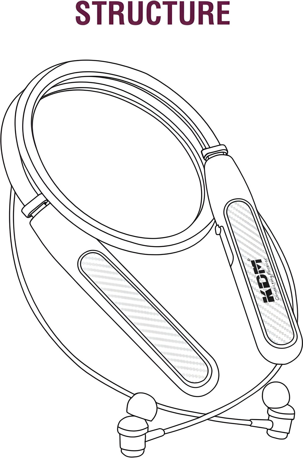 Image of KDM A1 Action Wireless V5.4 Upto 50 HRS Music Time 300mAh Battery Bluetooth