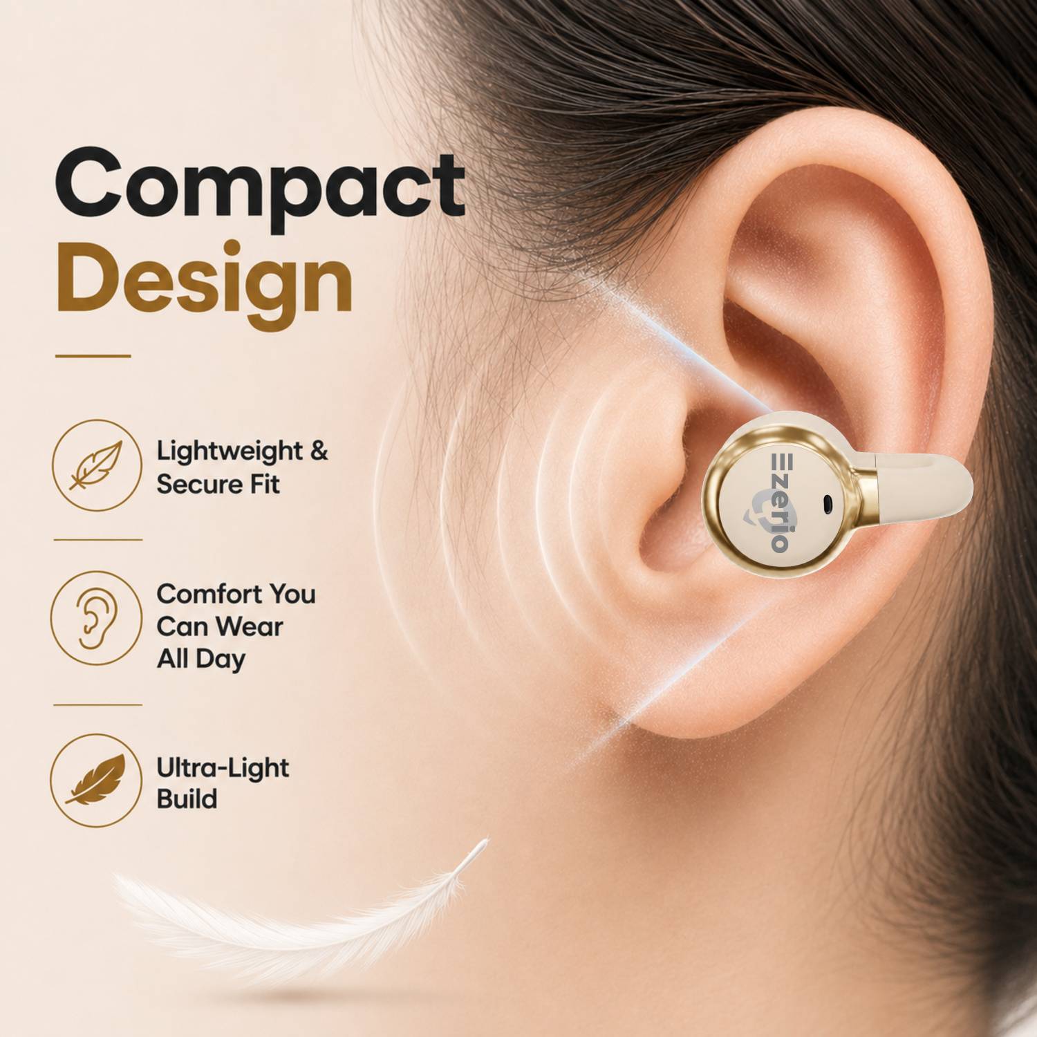 Ezerio Q10 TWS Wireless Earbuds - Image 3