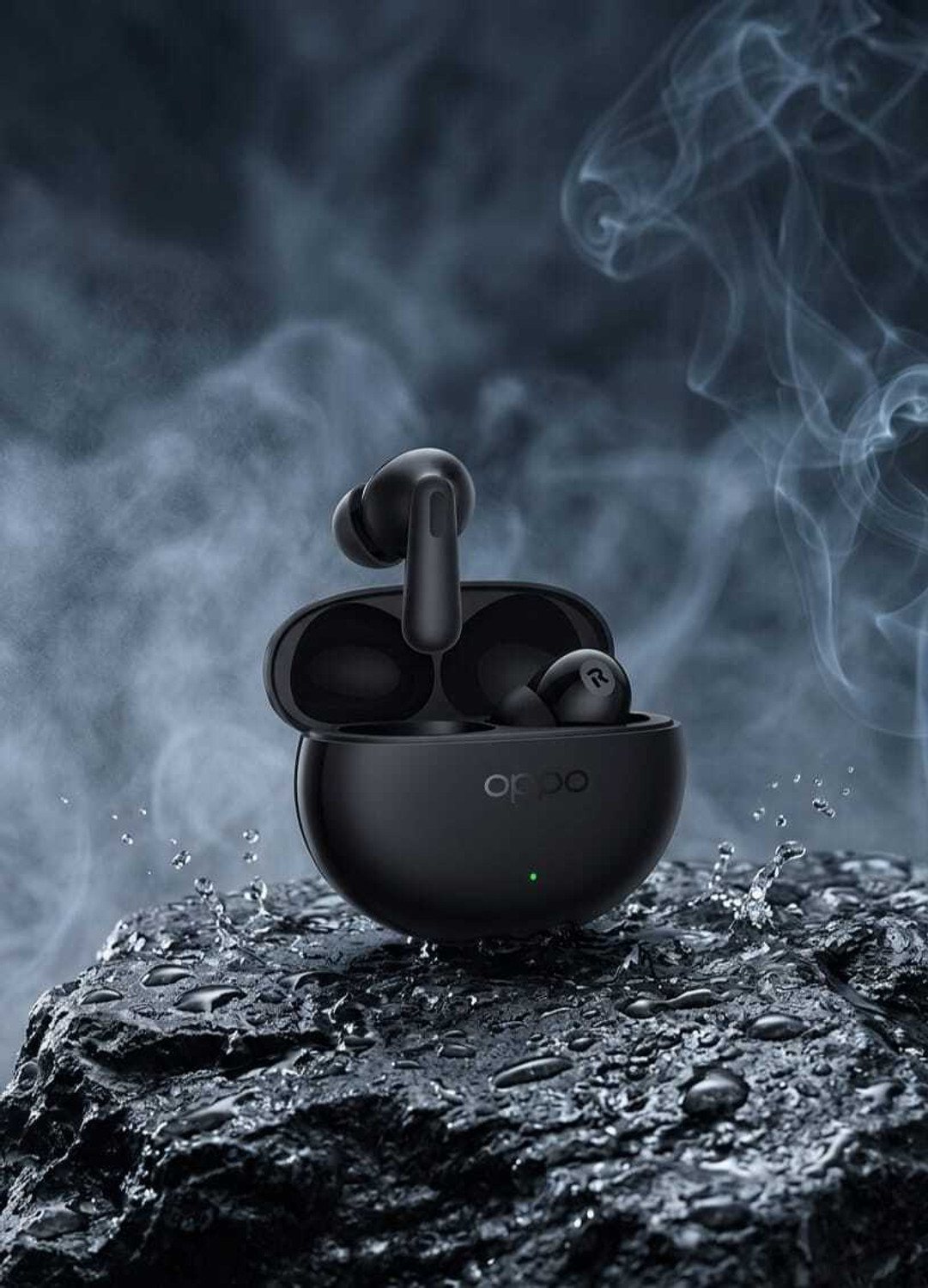 Image of OPPO Enco Buds3 Pro++ with ANC Bluetooth Headset (Midnight Black, True Wireless) Bluetooth