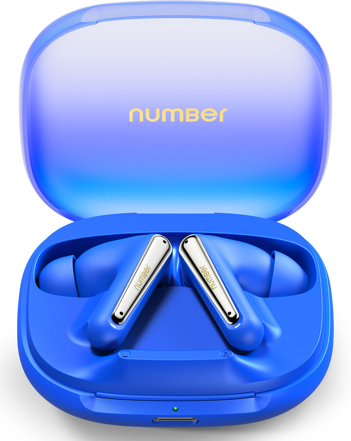 Image of Number GoTo Buds A1 70H Battery, Dual Pairing, 4 Mic ENC, Phone Stand, Low Latency,v6.0 Bluetooth