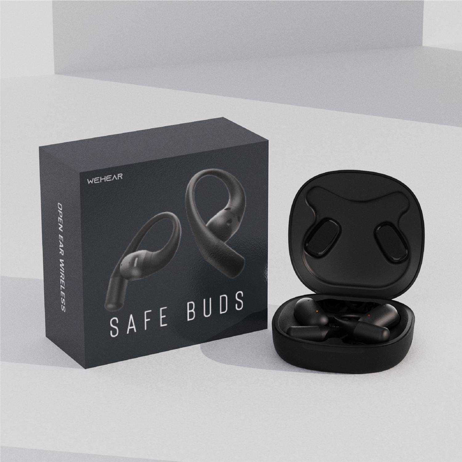 WeHear SafeBuds OWS Earbuds 30H Battery Bluetooth - Image 3