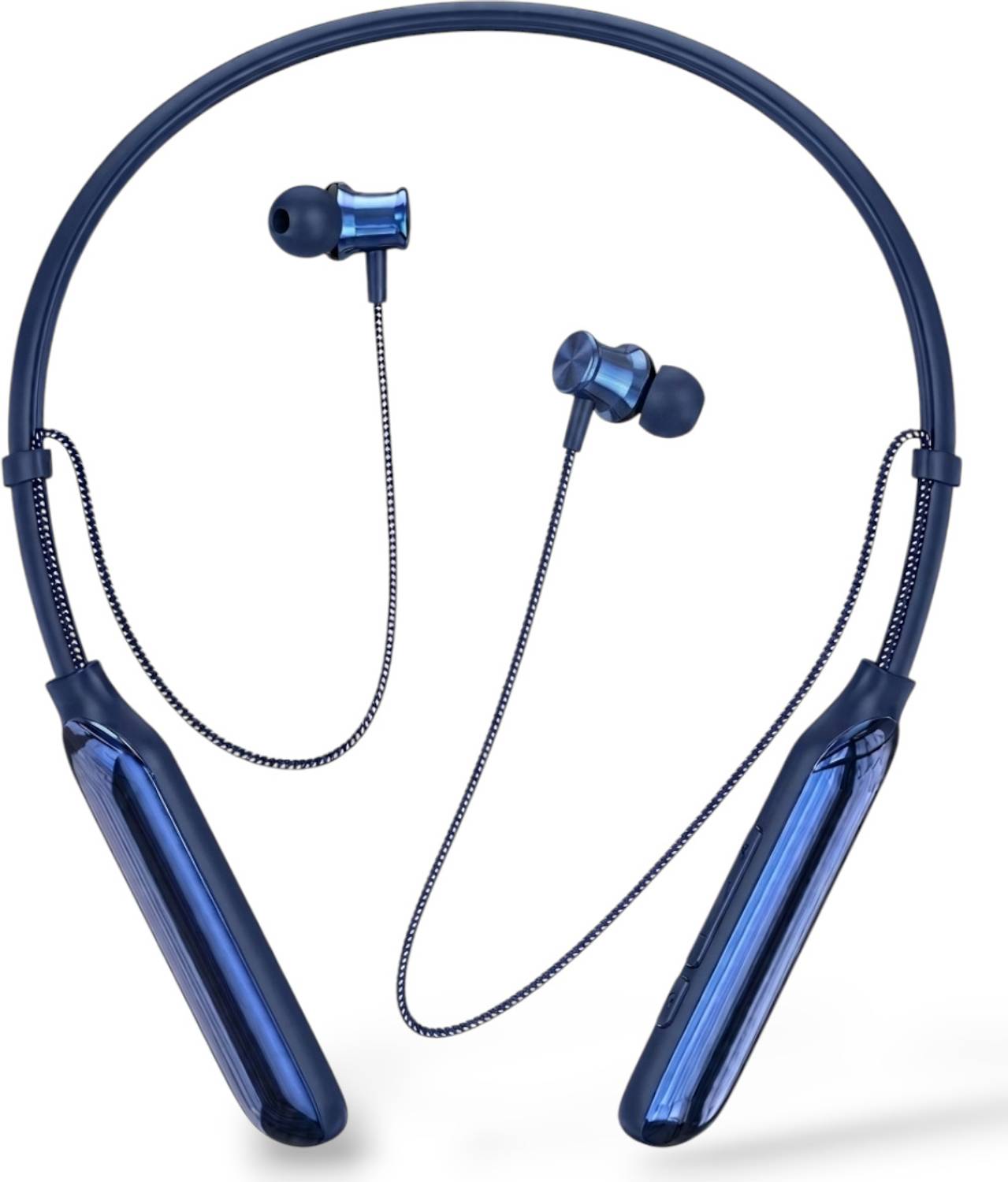 ROKAVO Bullet Neckband Z2 buds Wireless,48hrs Play megnetic ON/OFF Bluetooth