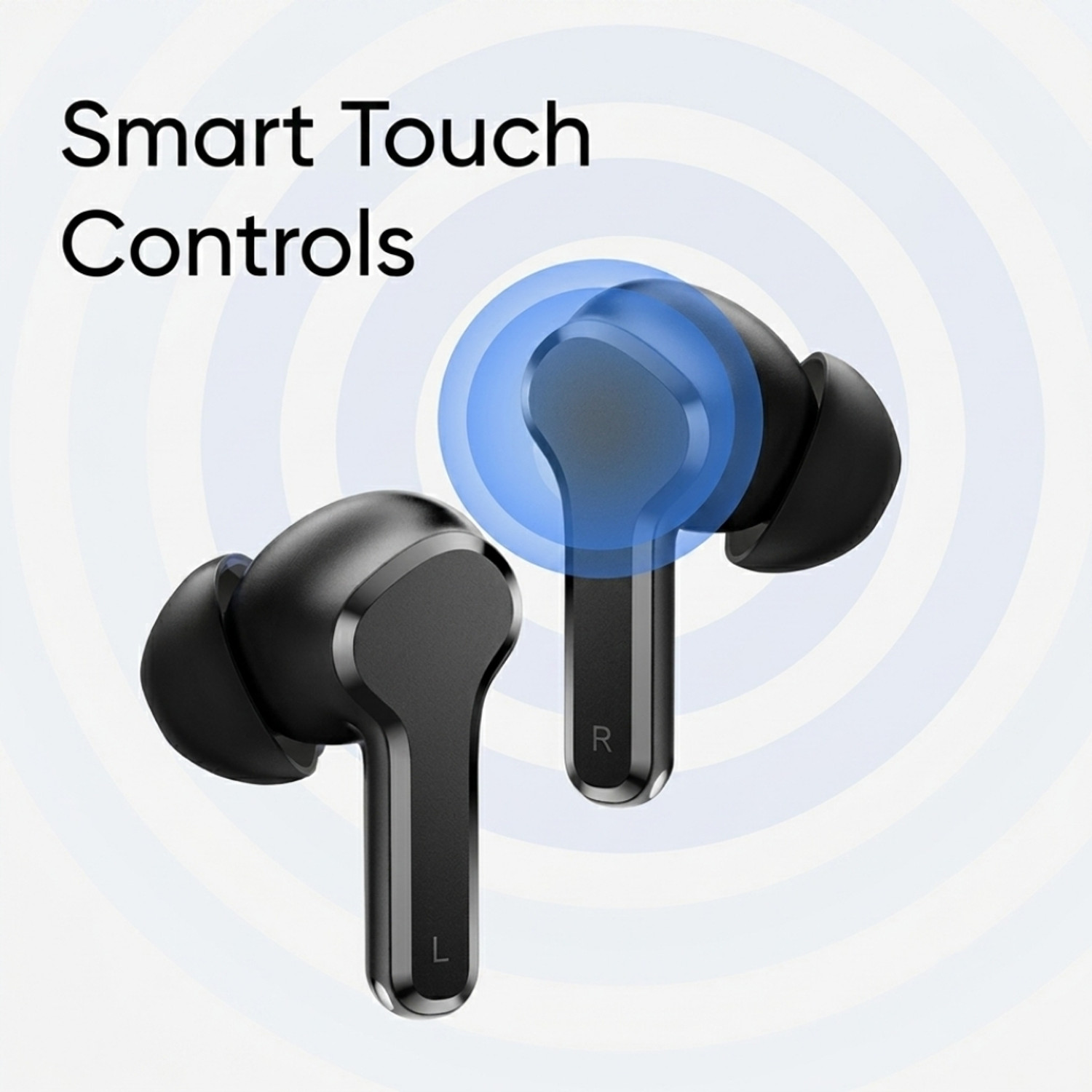 Image of Realme Brand Realme Buds T110 Bluetooth Headset (Black, Yellow, In the Ear)
