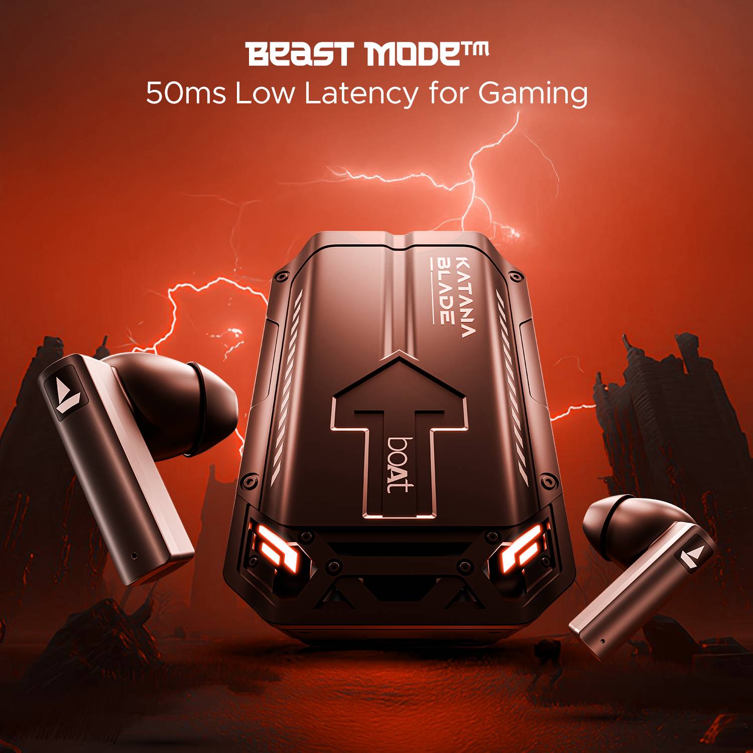 boAt Immortal Katana Blade Bluetooth Gaming Headset - Image 4