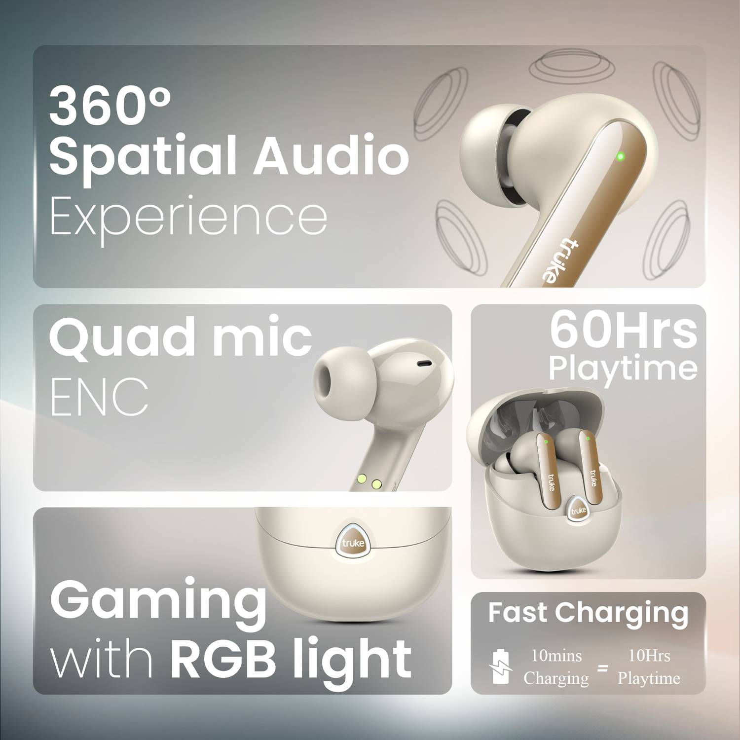 truke Buds F1 Ultra Wireless Earbuds - Image 2
