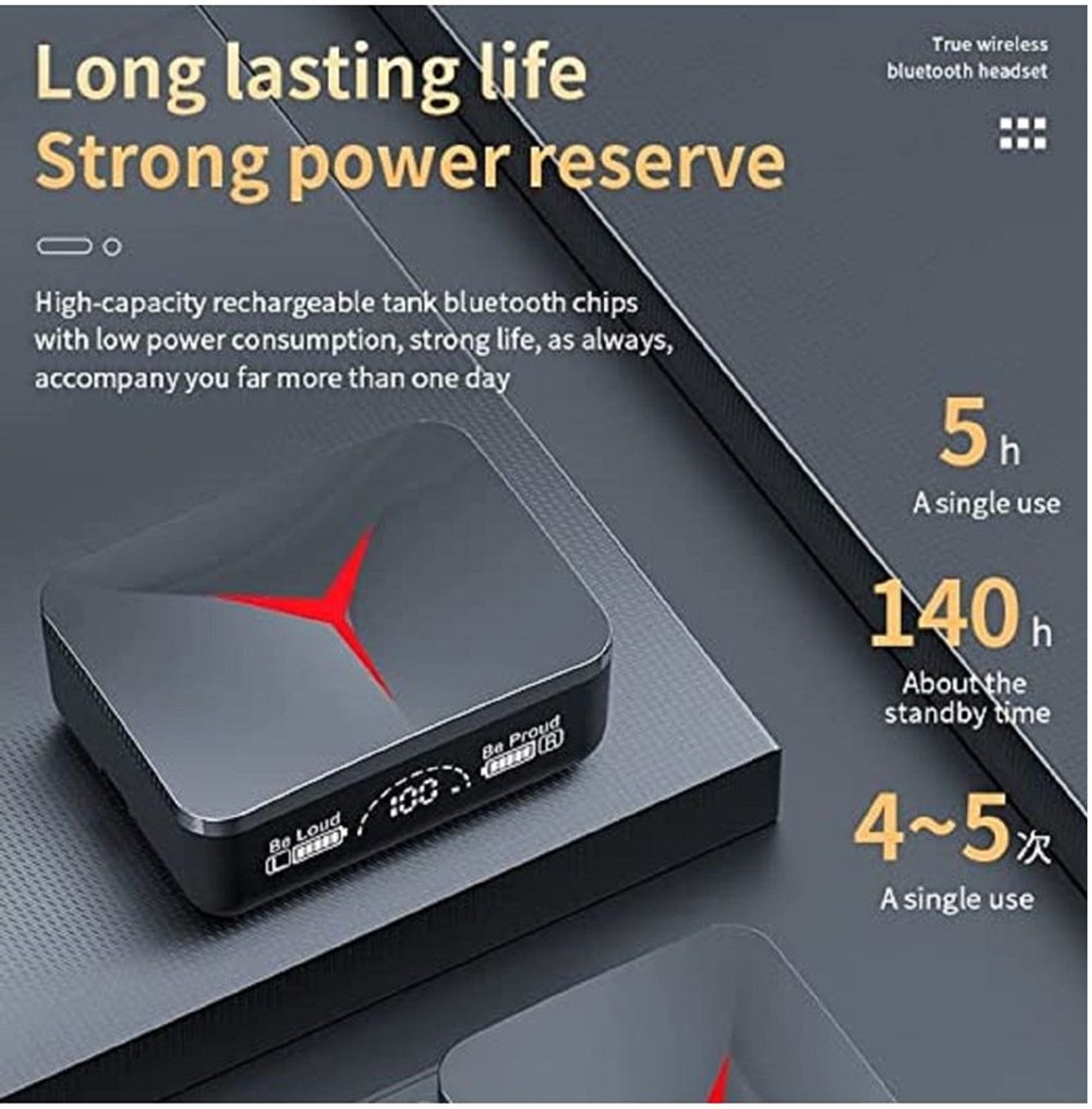 Image of FRONY TKT 492D TWS M90 Pro Wireless Earbuds Bluetooth Headset Bluetooth