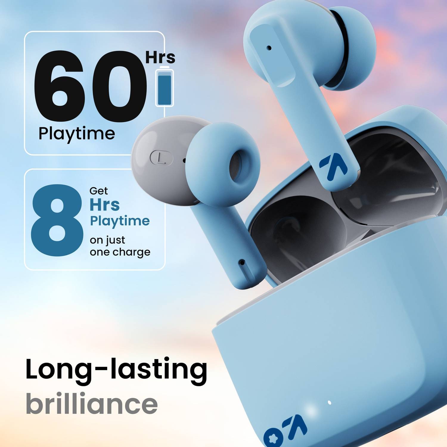 GOBOULT Z60 60Hr Battery Earbuds - Image 3