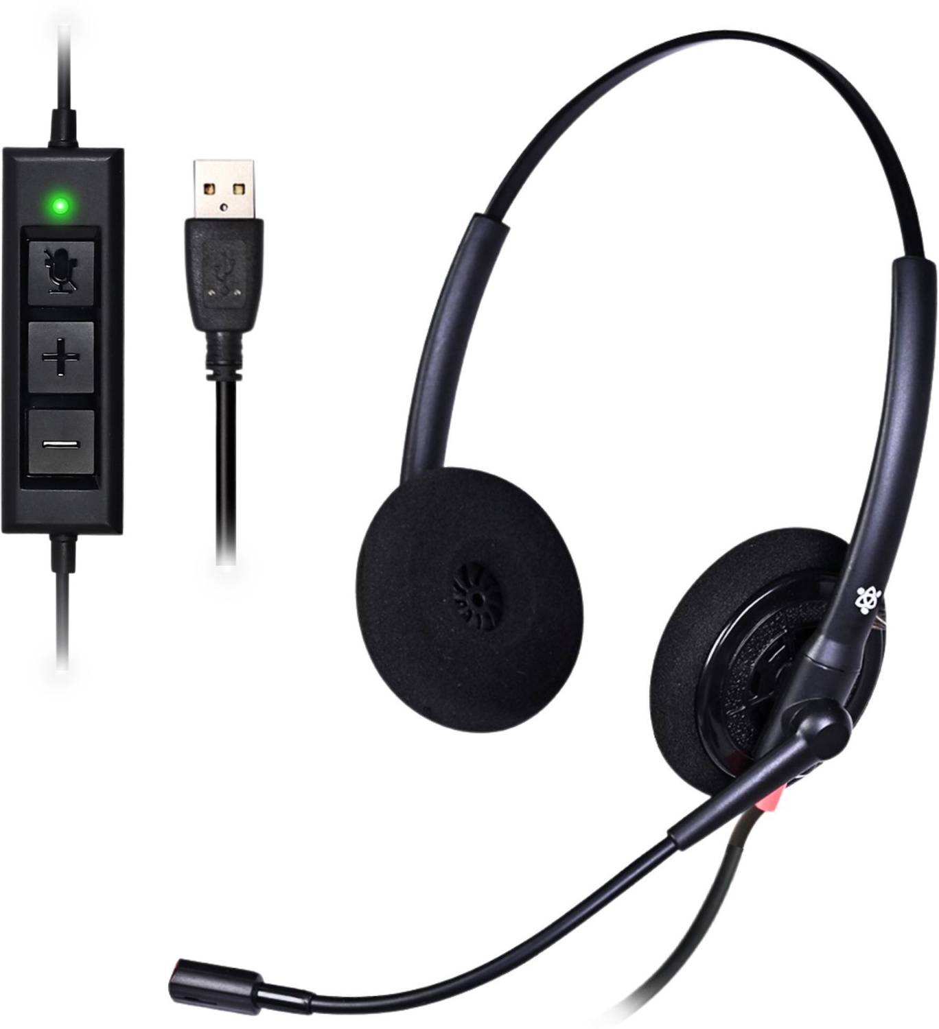 Metaind Meta_MT500 Wired Headset (Black, On the Ear)
