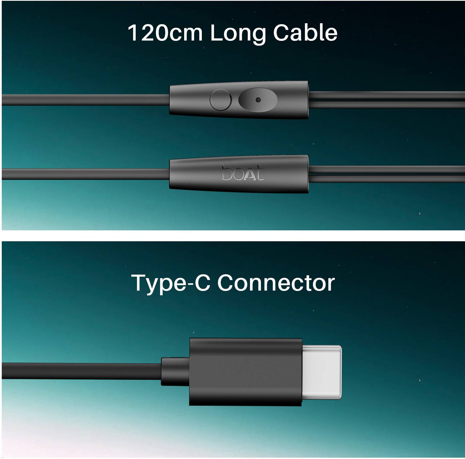 boAt BassHeads 300C Type-C Wired Earphones - Image 3