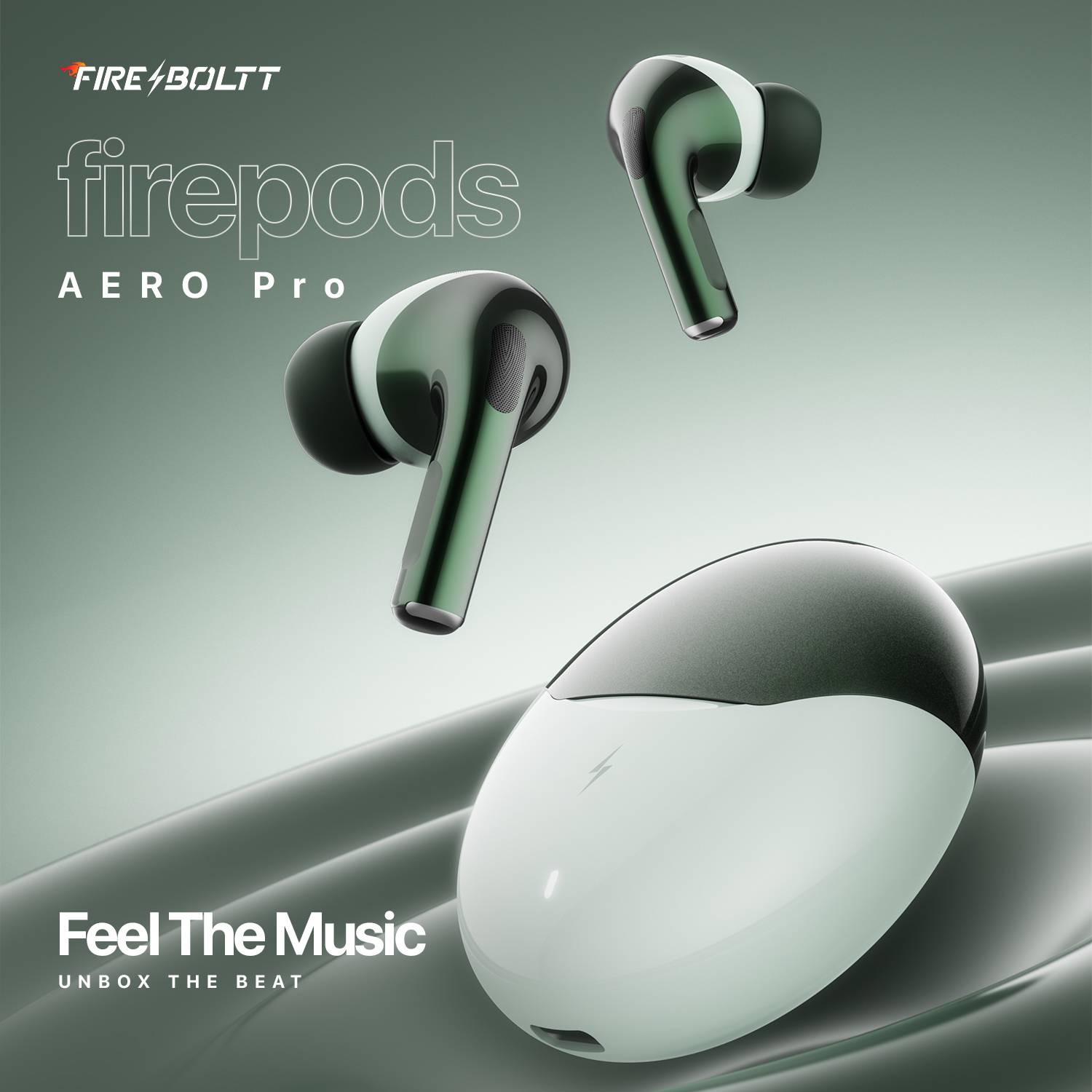 Fire-Boltt Aero Pro TWS Earbuds, 50H Battery, Quad Mic - Image 2