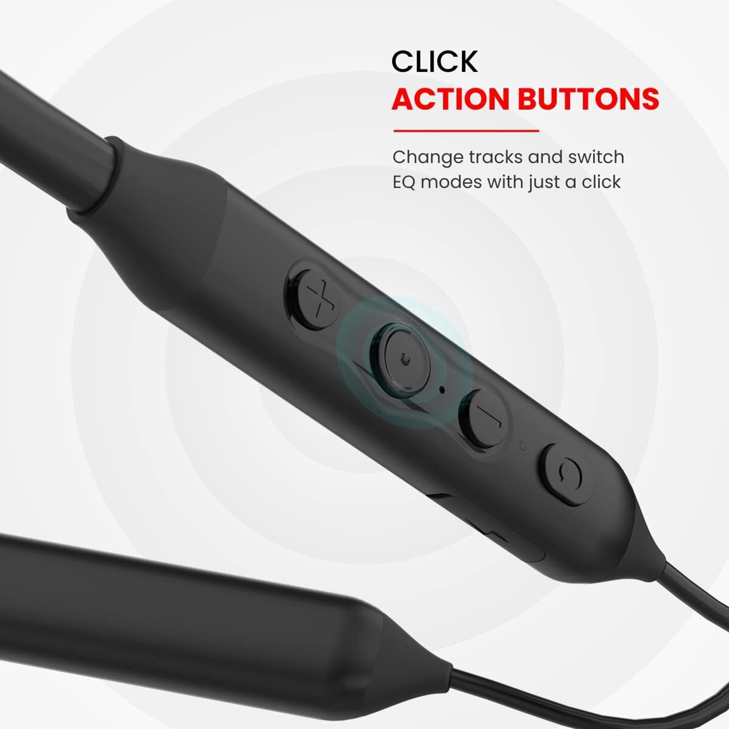 Image of Portronics Harmonics Z5 Wireless Neckband Bluetooth