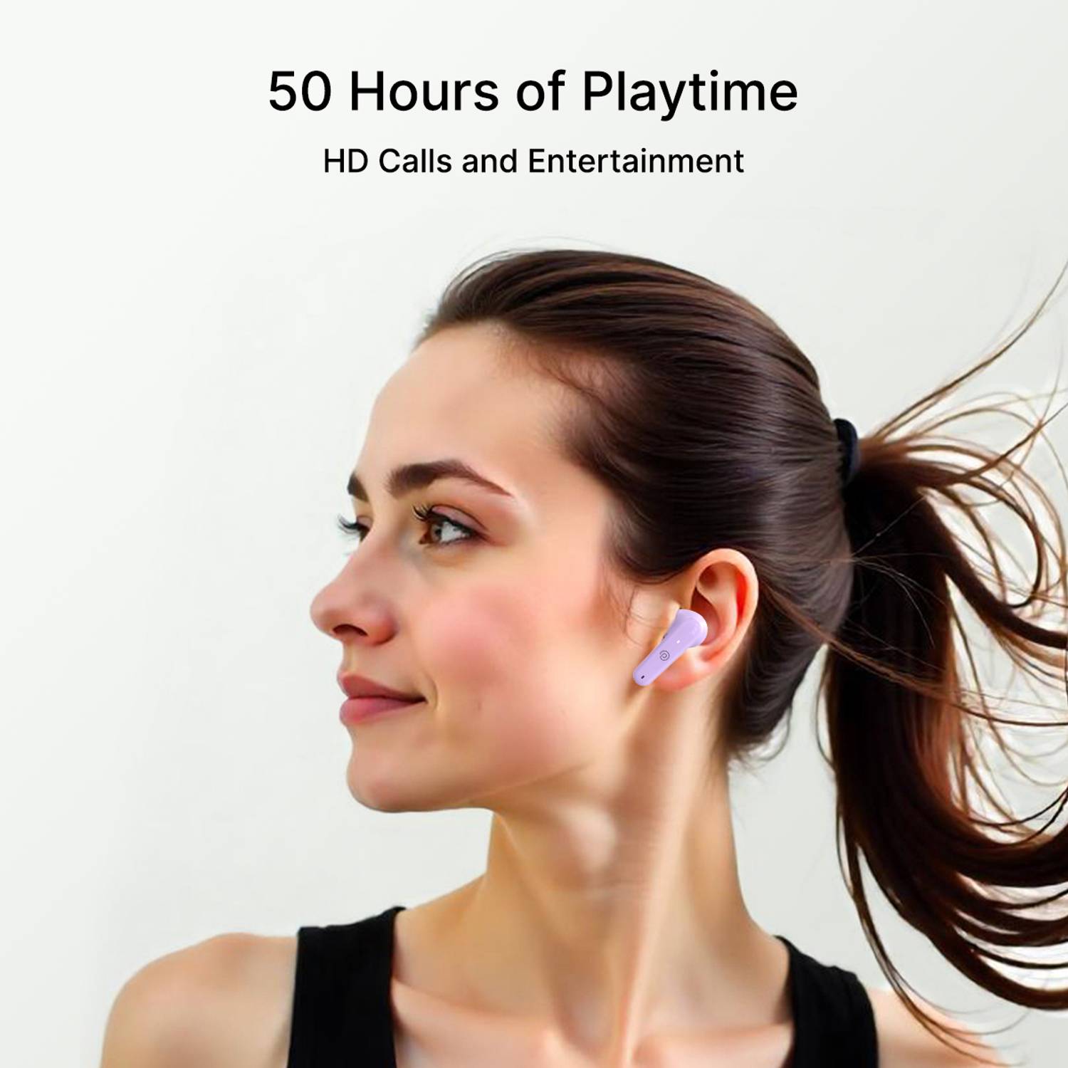 PTron Vibe 50hrs Playtime Bluetooth Earphones - Image 3