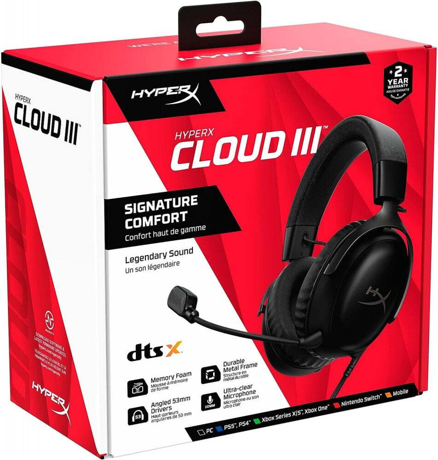 Image of HyperX Cloud III Wired Gaming Headset Wired Gaming