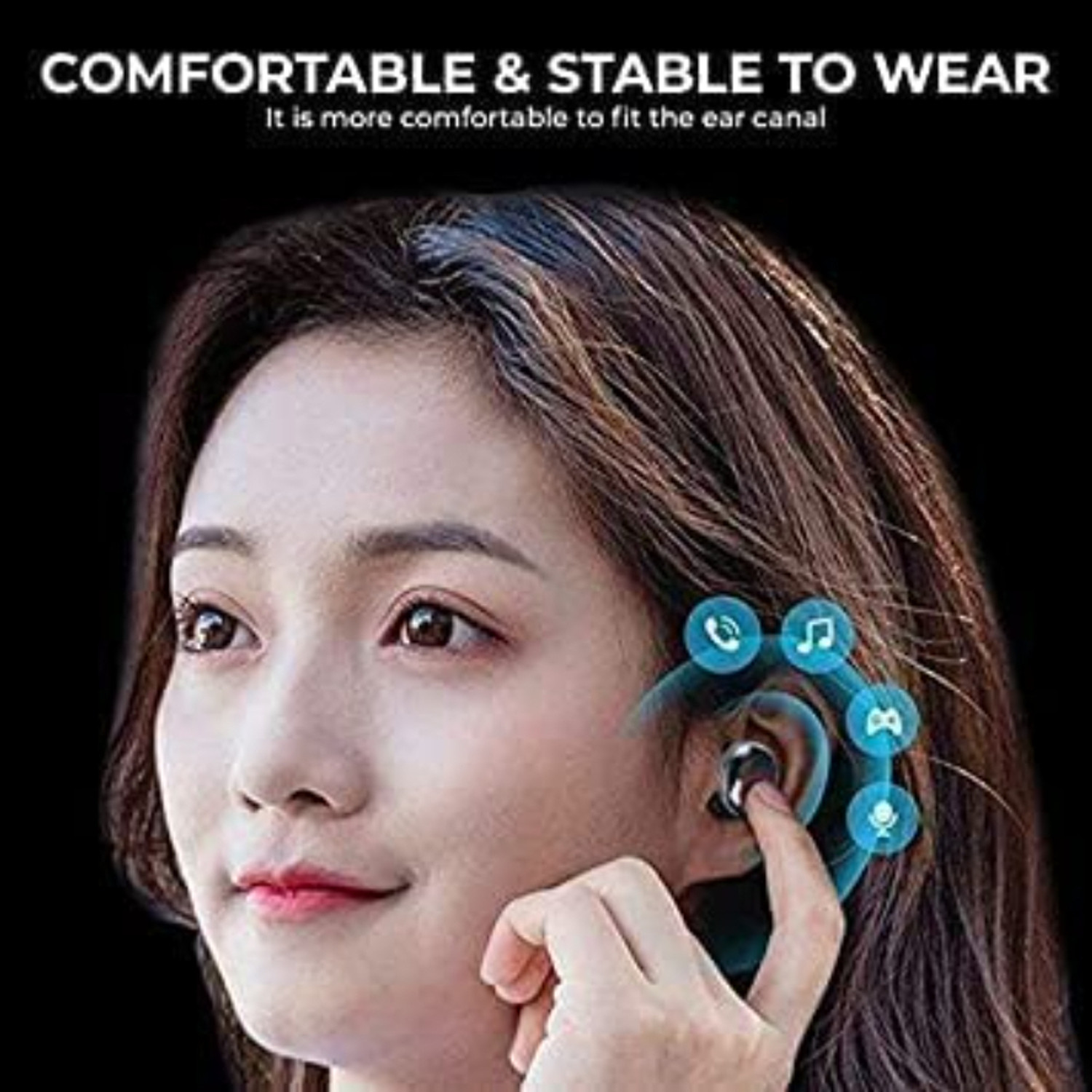 Image of YAROH E65 M90 Pro Gaming TWS Bluetooth Earbuds with Power Bank: Mobile Headset Bluetooth