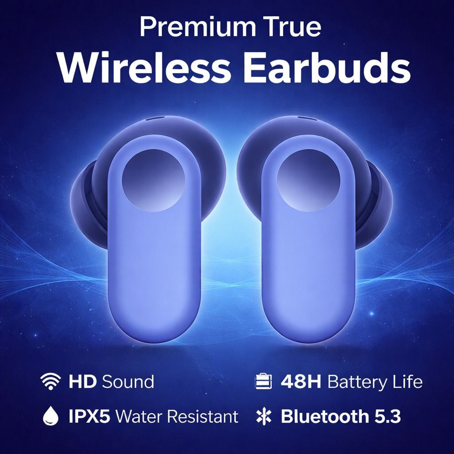 Image of CARRON True Wireless Earbuds Nord 2 CE Mobile Earbuds with Mic 2r, 12.4mm Drivers5 Bluetooth