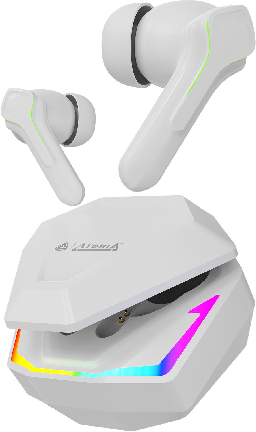 Image of Aroma NB138 Bound Pro Upto 60Hr Playtime*Dual Paring, BT V5.3 Fast Charging Heavy Bass Bluetooth