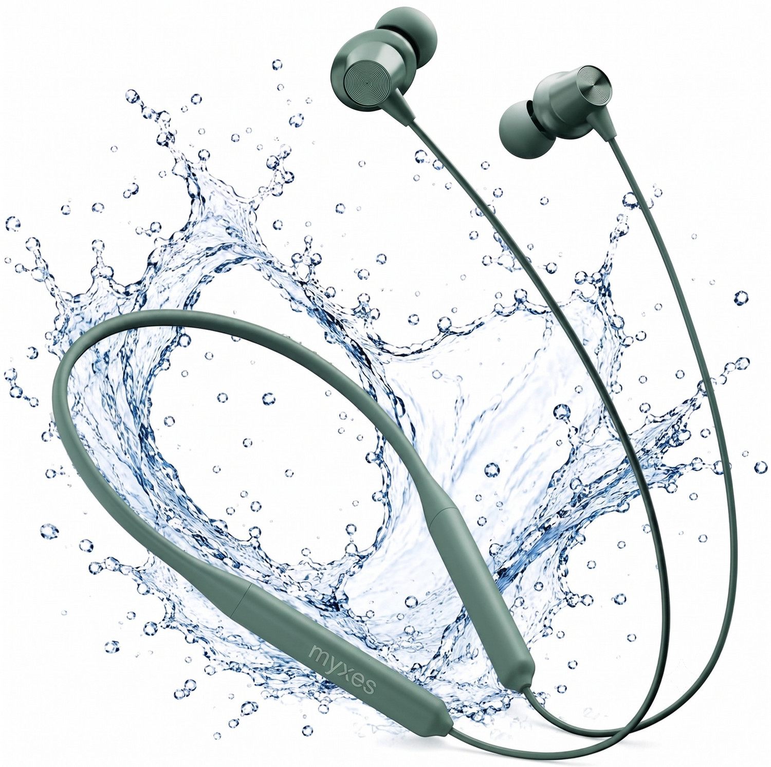 Image of myxes Wireless M60 Earphone Bluetooth 5.3 with Voice Assistant Bluetooth