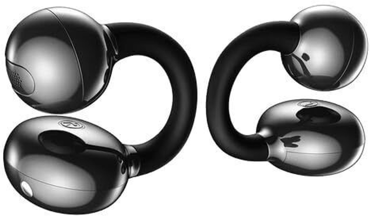 Image of FLUXIPRO Open-Ear Wireless Earbuds 40H Playtime Dual Pairing Quad Mic with ENC Bluetooth