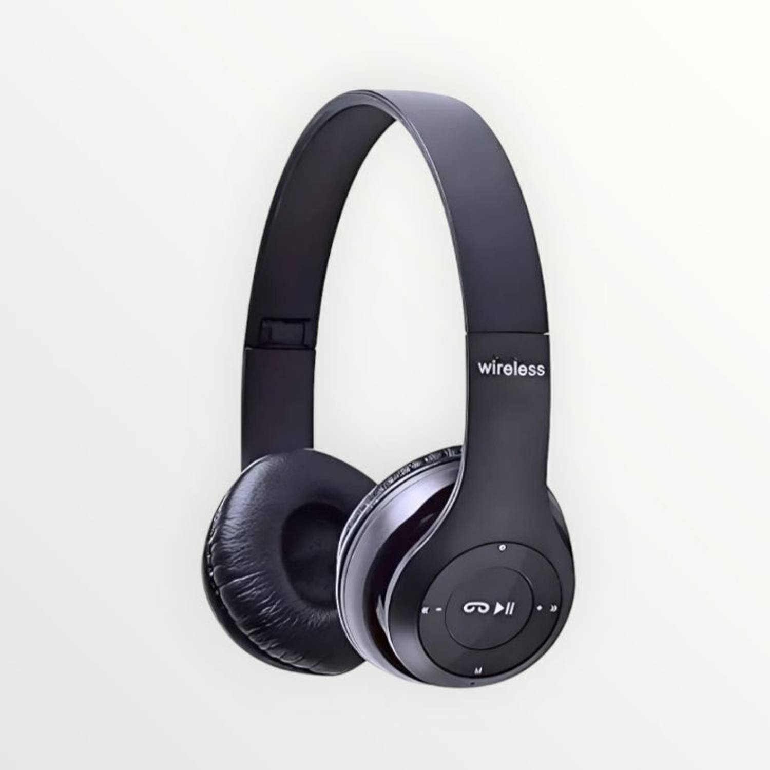 GOOD FUN Comfortable Wireless Headphones with Mic for Gaming Marathons._PH Bluetooth & Wired