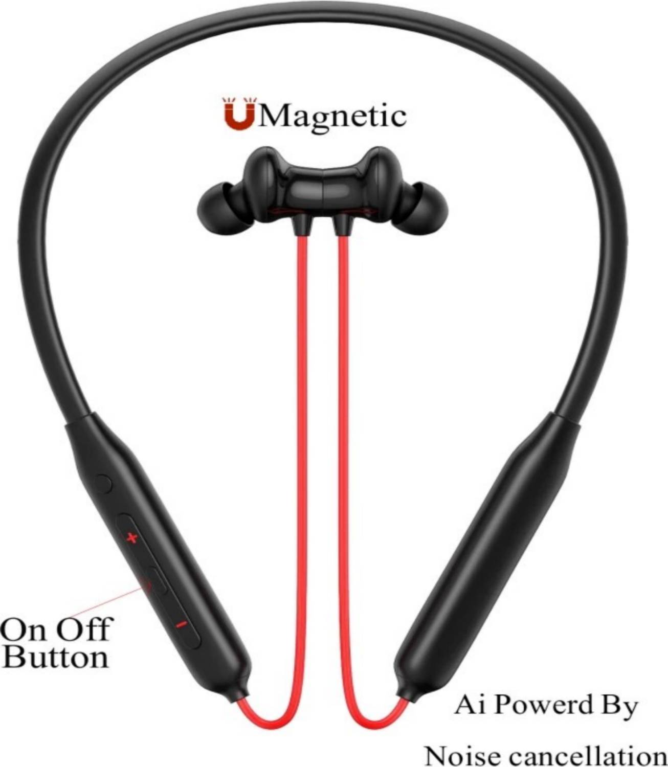ROKAVO Silver new neckband long battery backup wireless headphone