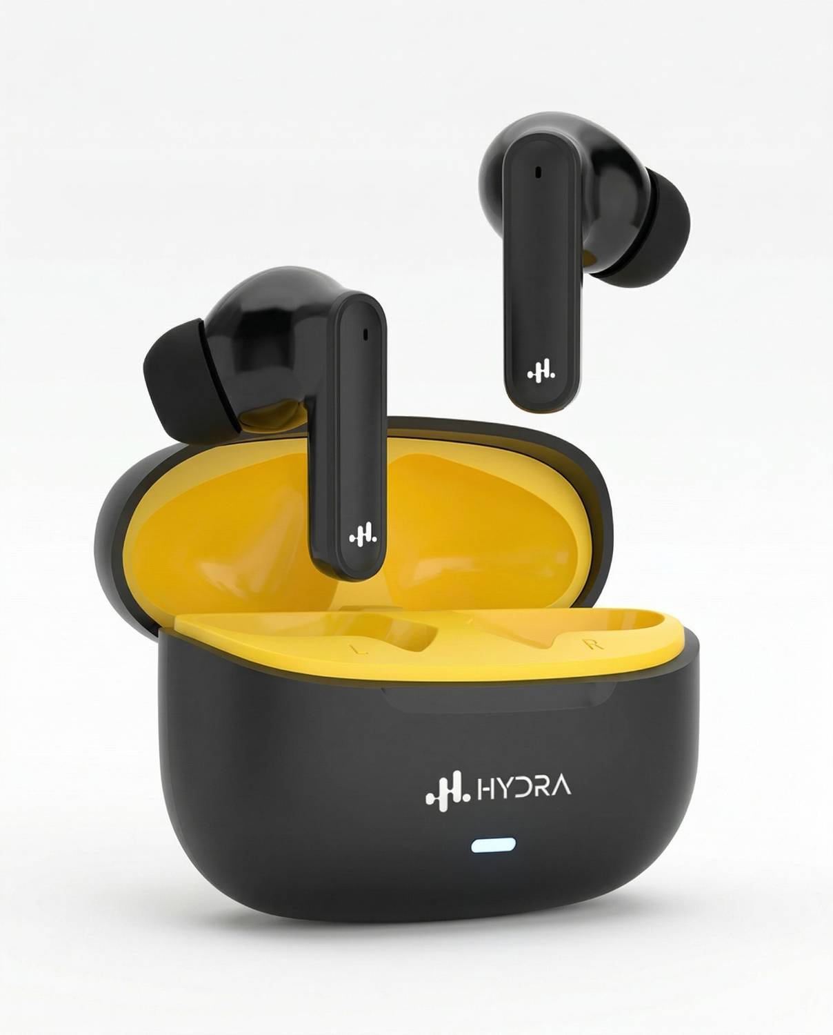 Hydra GenPods GP103 Bluetooth Headset (Black, True Wireless)