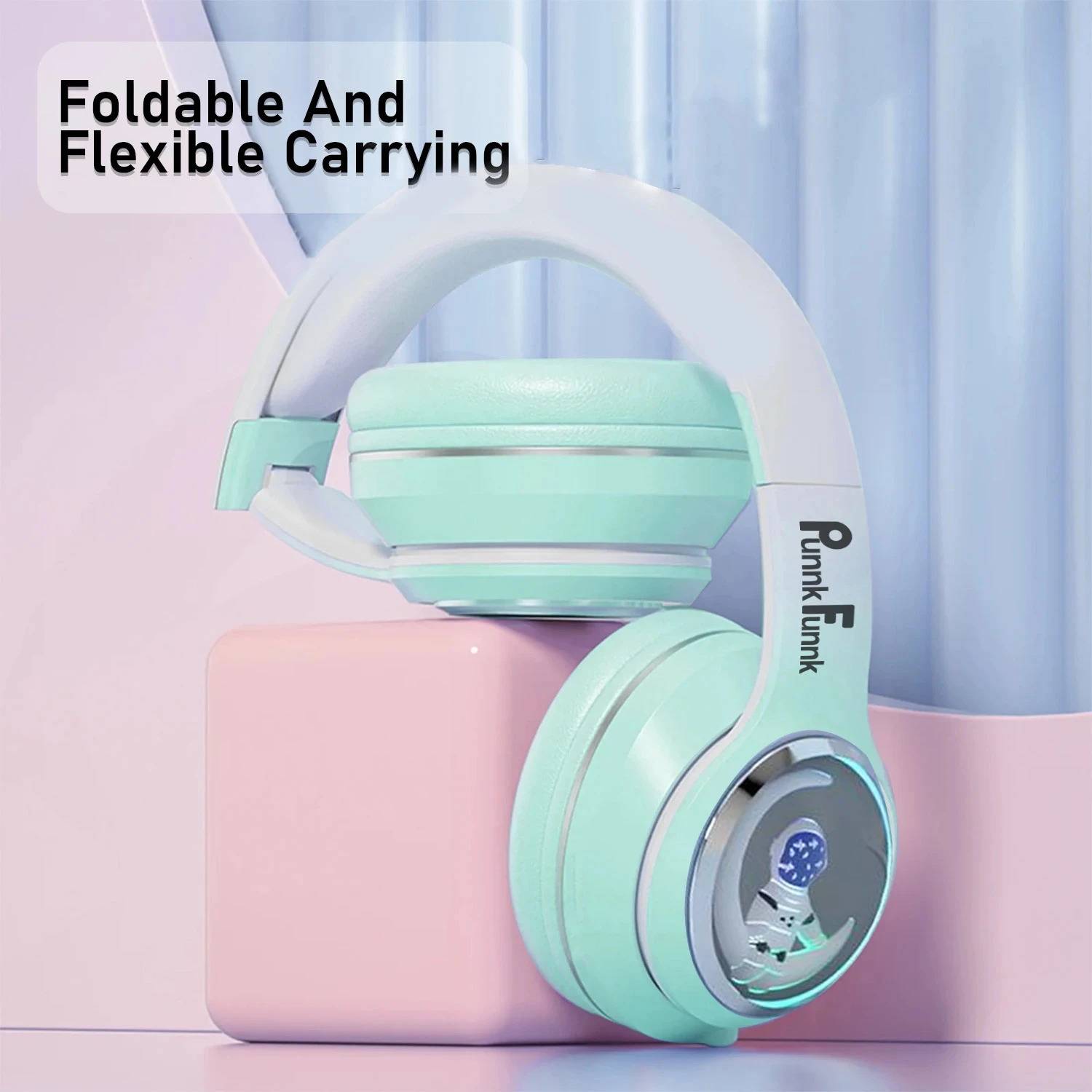 PunnkFunnk Astro Over-Ear Wireless Bluetooth Headphones - Image 4