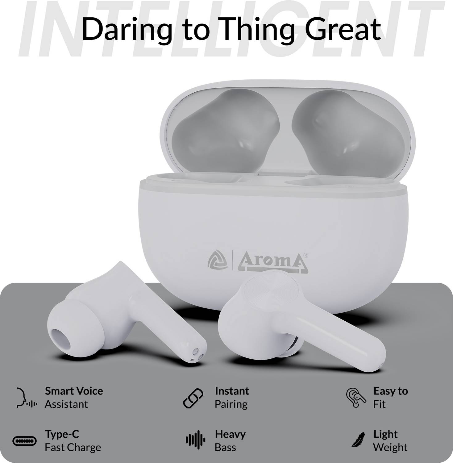 Aroma Buds T200 Lite V5.4 Bluetooth Earbuds - Image 4