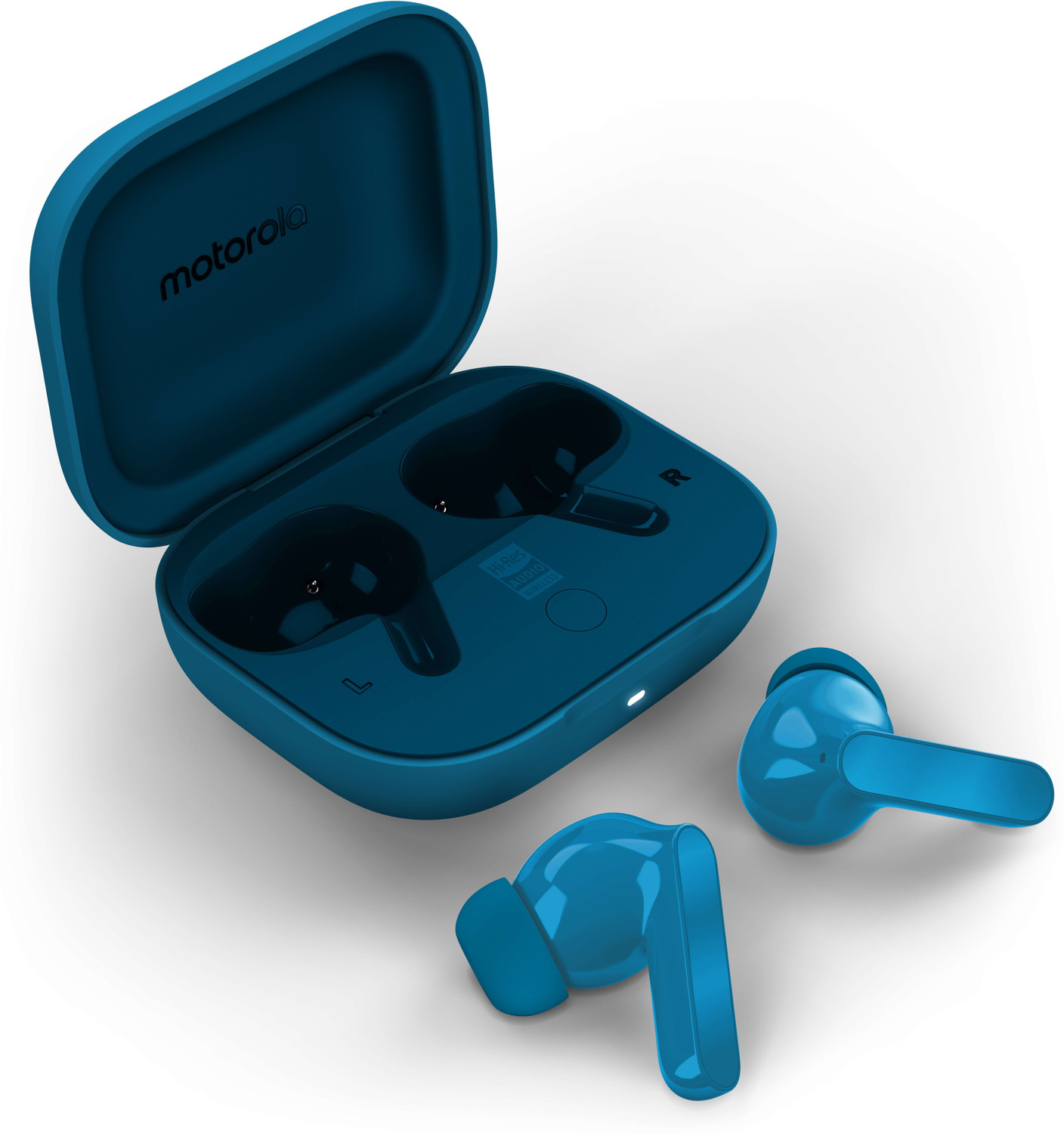 Image of MOTOROLA Moto Buds Bass |Hi-Res Audio & LDAC | 12.4mm drivers |50dB True ANC | 6 Mic Bluetooth