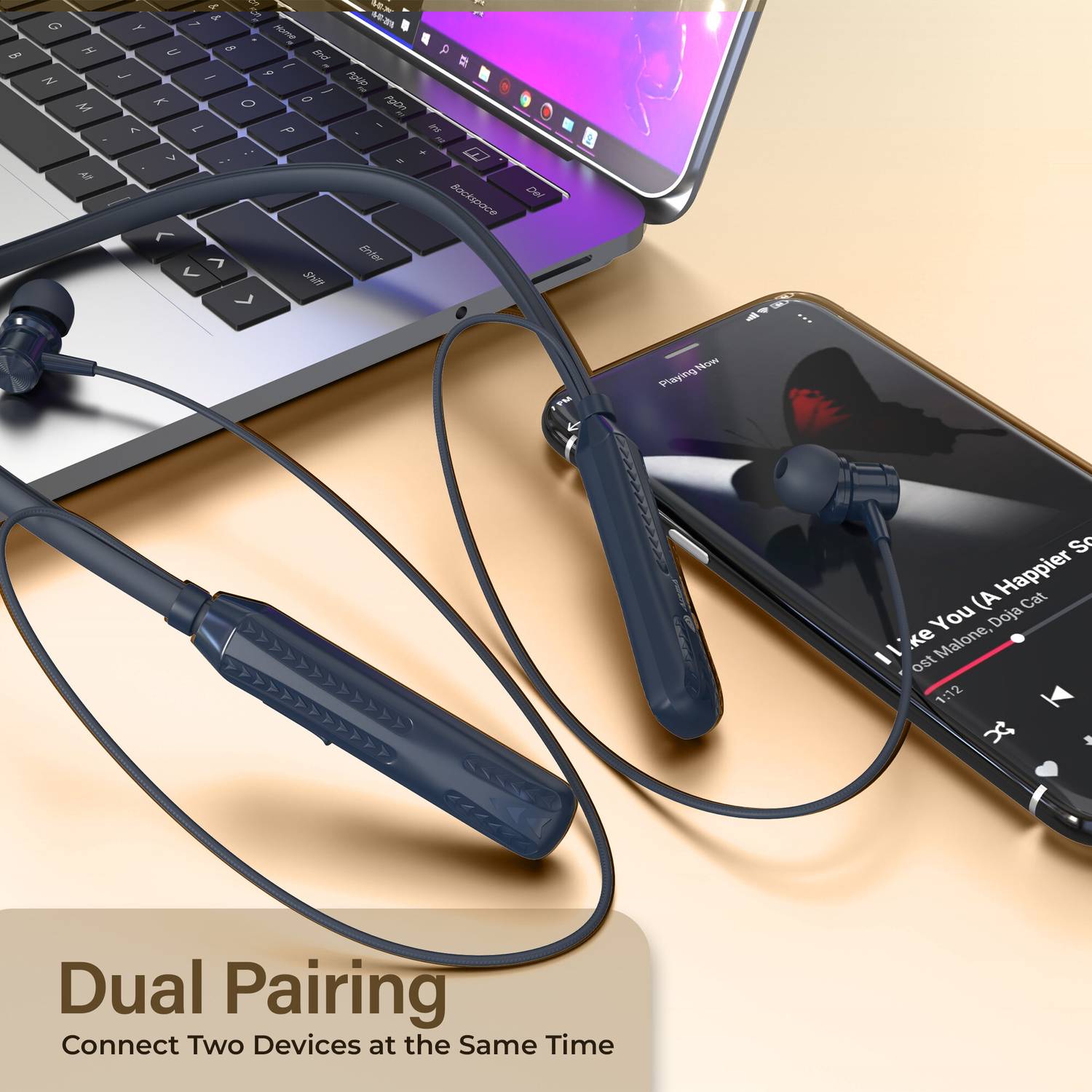 Aroma NB124 Avenger Neckband Bluetooth - Image 5