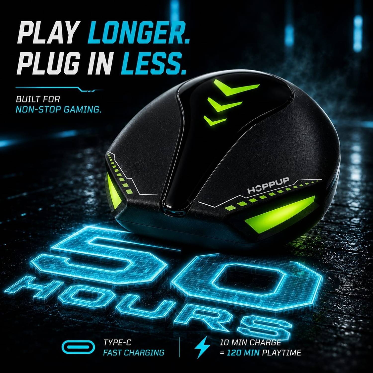 HOPPUP Predator Xo2 Gaming Earbuds - Image 3