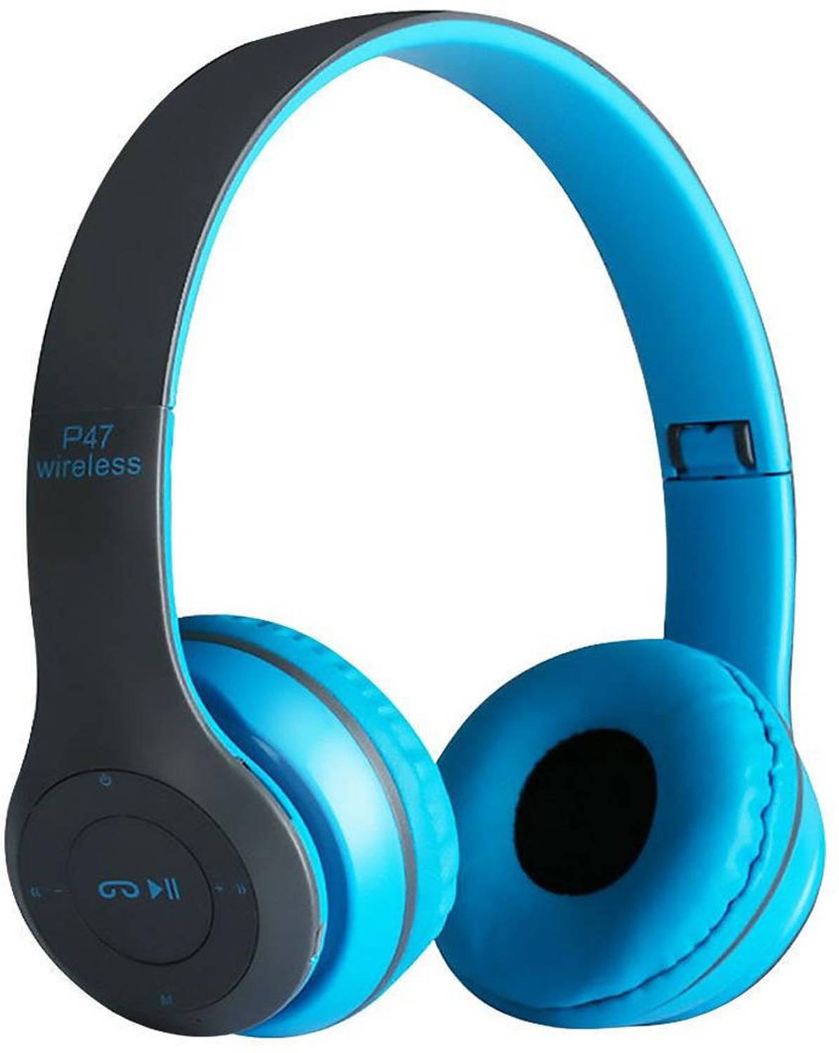 Worricow High Quality 3D Bass Wireless Headphones On-Ear with Mic, SD Card Support Bluetooth