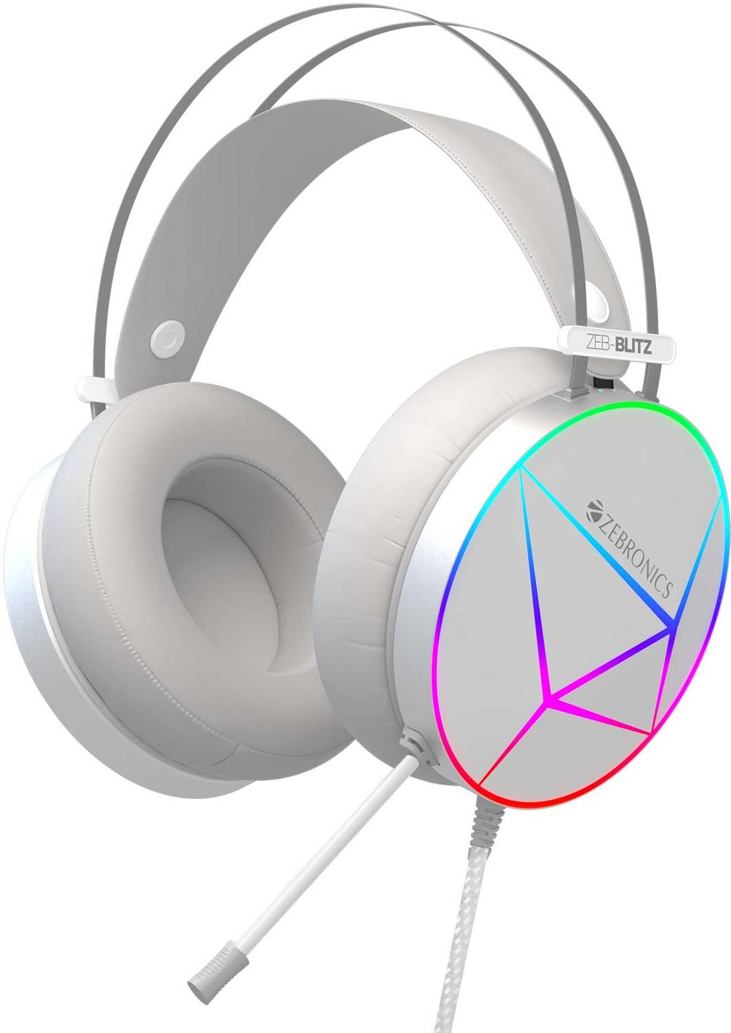 ZEBRONICS Zeb-Blitz Dolby Atmos Premium Headphone, 7.1 Surround S