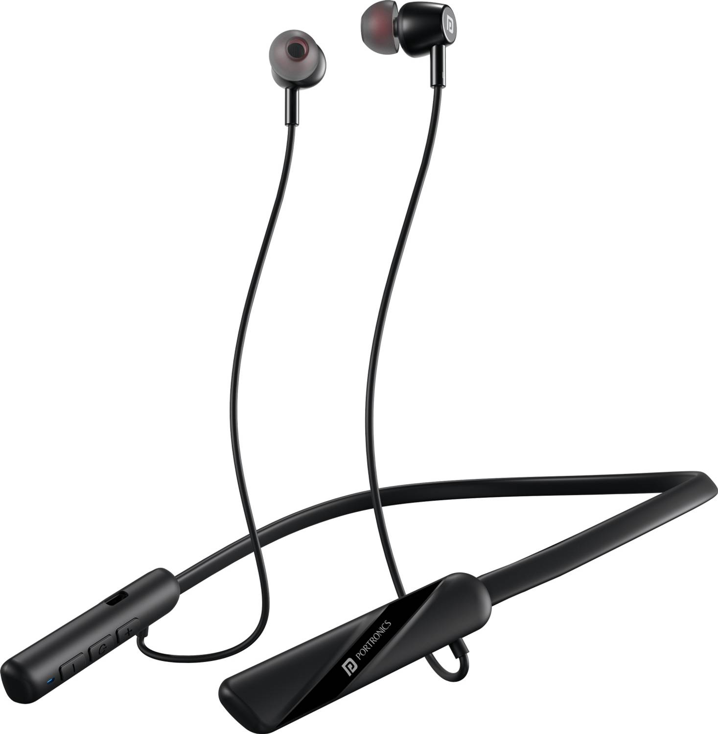 Portronics Harmonics Z10 In Ear Headphone With Mic,35Hr Playtime,Type C Charging Bluetooth