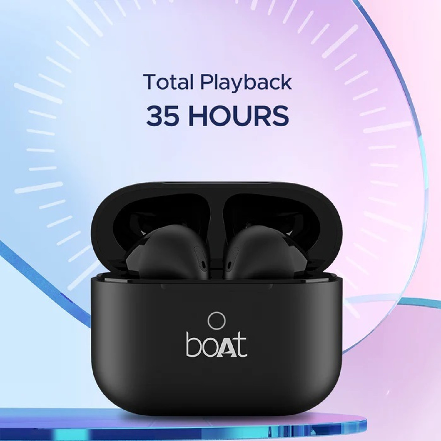 Image of boAt Alpha Buds With 35hrs Playback Bluetooth