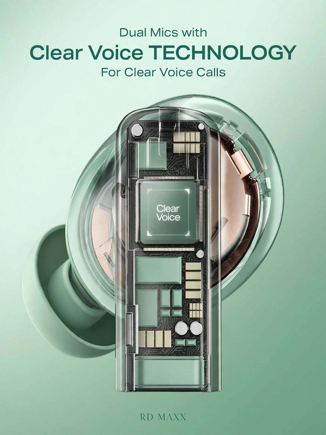 Image of RD maxx Boot Prime 181 new premium Quality earbuds Bluetooth Headset (Green, True Wireless)