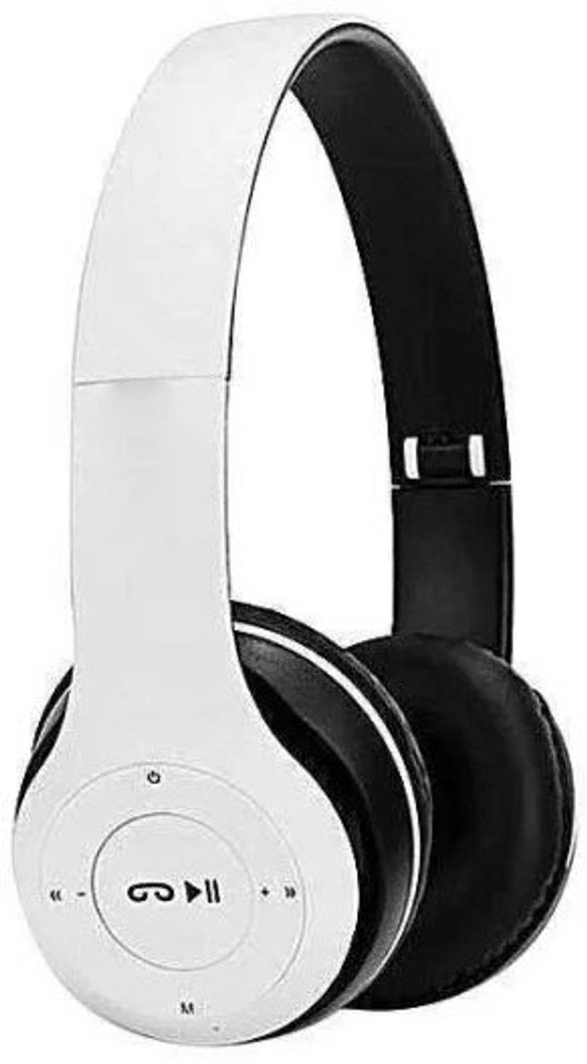 Techpunch Over the head Wireless Bluetooth Headset Bluetooth for boys and girls Bluetooth & Wired