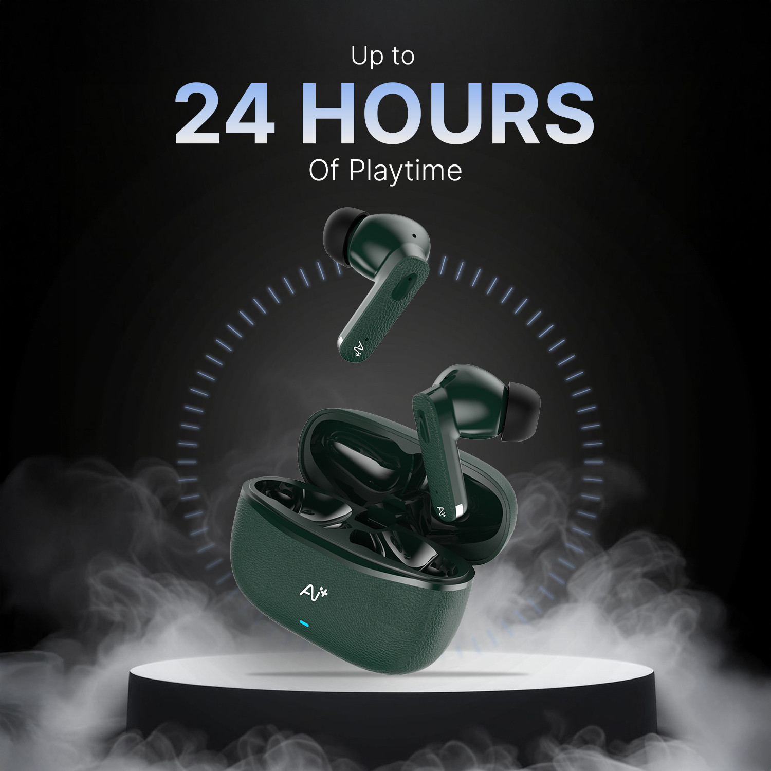 Image of Ai+ NovaPods Go with 24Hours Playtime, 60ms Low Latency, Precision tuned Drivers Bluetooth
