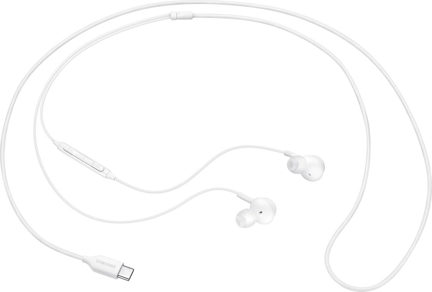 Samsung tuned IC100 Type-C Earphone Wired Headset (White, In the