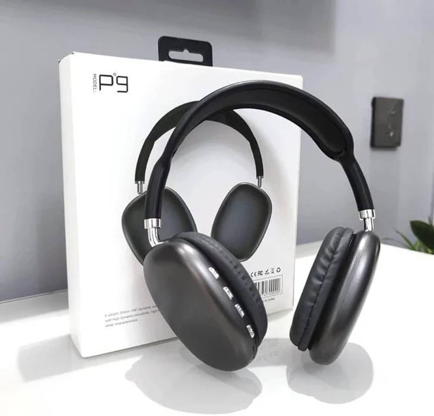 Ovista P9 HDP Bluetooth & Wired Headset (Multicolor, On the Ear)