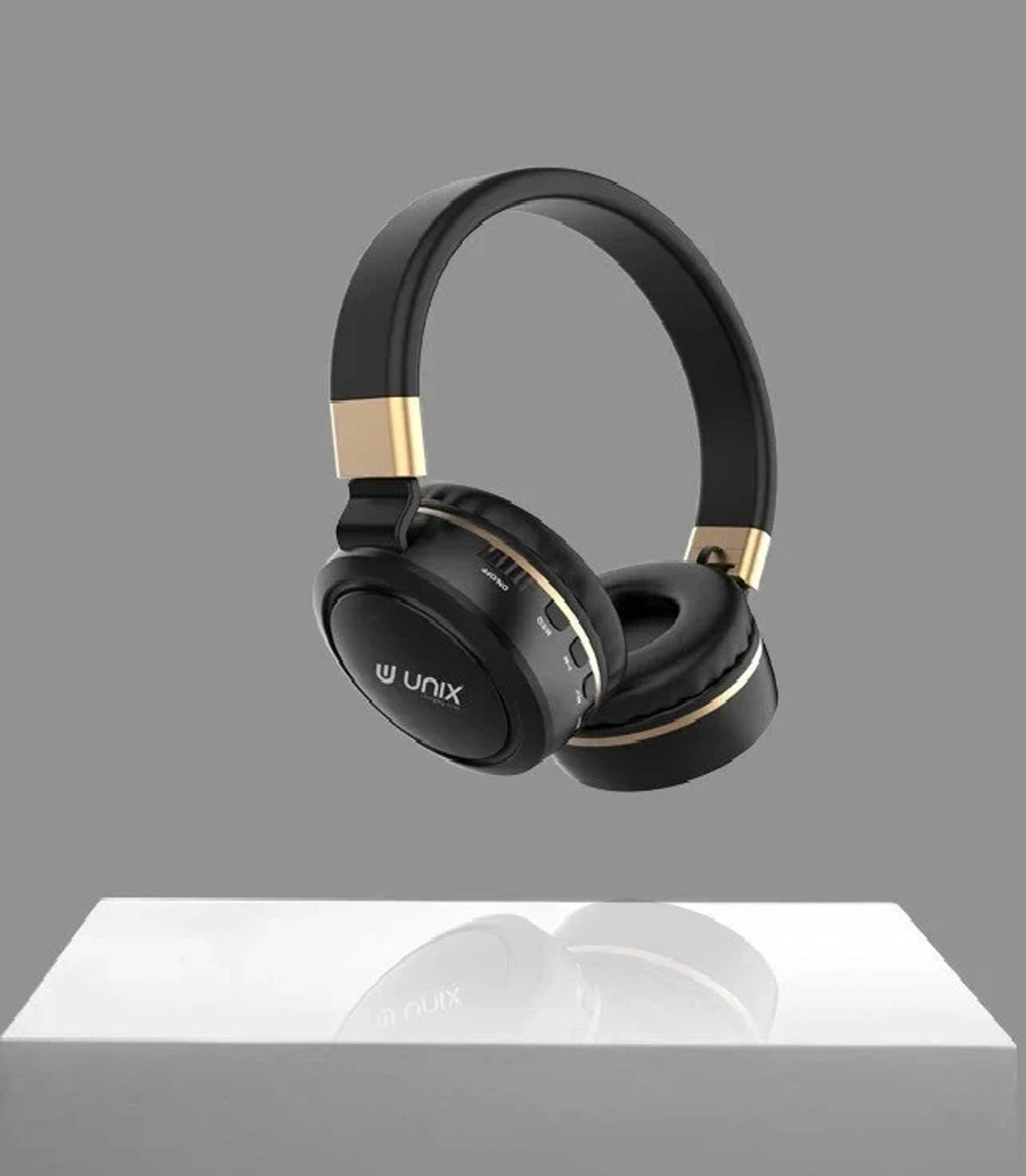 Unix EZRA #5 Headphone with 5000 Ratings 72H Playtime Gaming Mode Premium Quality A1 Bluetooth