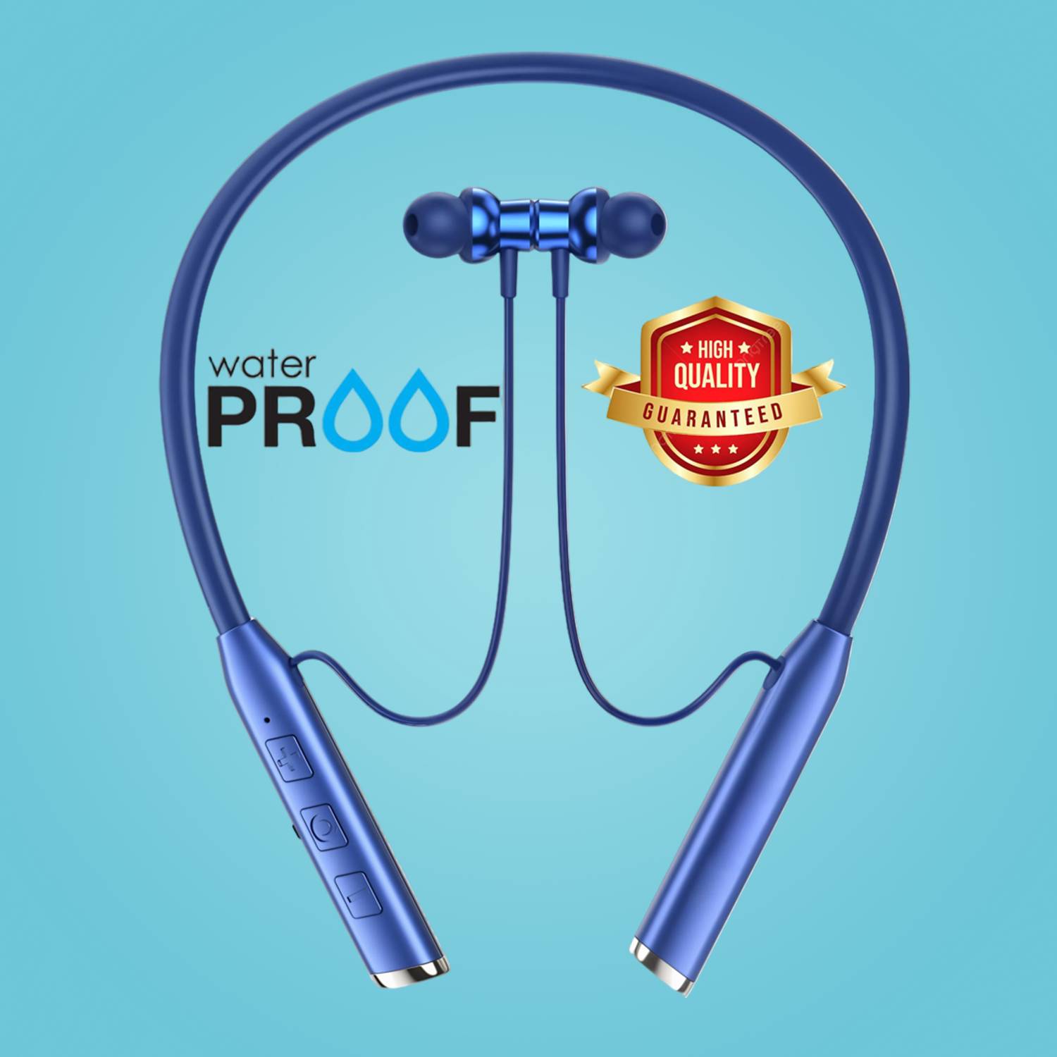 PTROX Vibration Alert,48 Hours Playtime, ENC, HD Sound Quality & Stereo Bass PT/101/10 Bluetooth