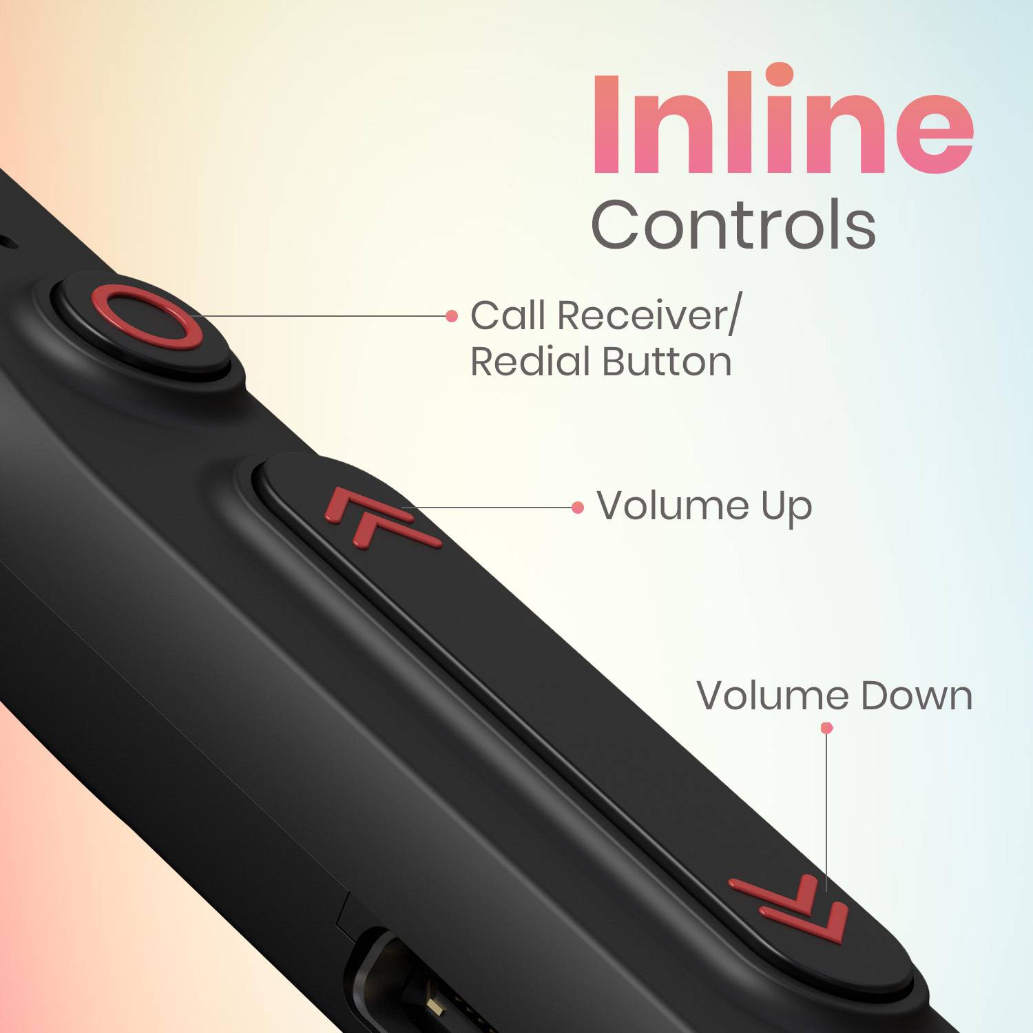 Portronics Harmonics Z11 Bluetooth Earphones - Image 4