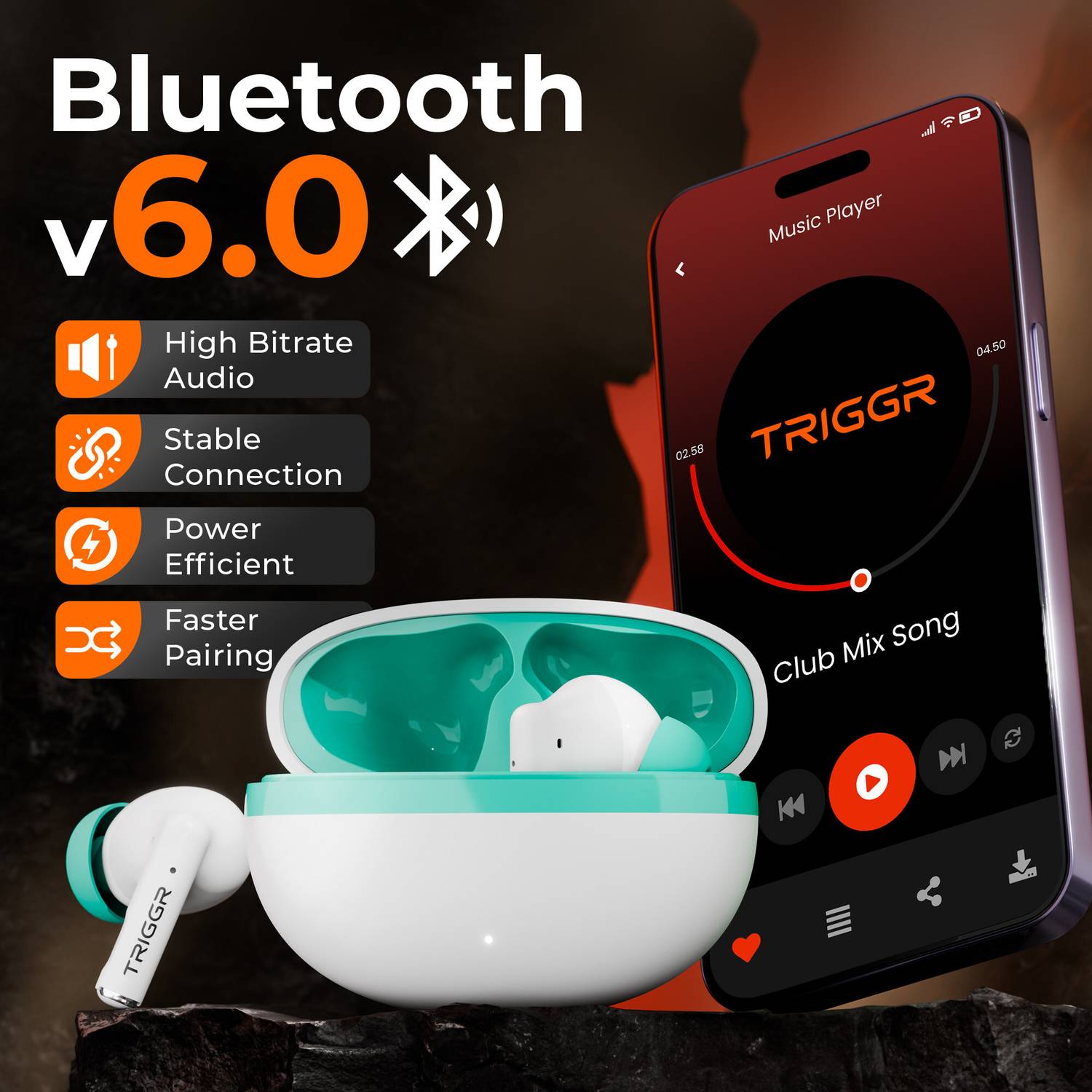 TRIGGR Ultrabuds N5 Bluetooth Earbuds - Image 3
