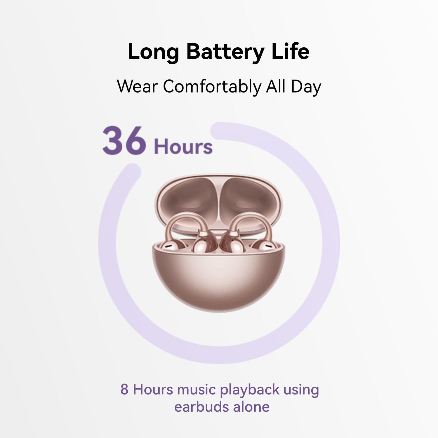 Image of Huawei Freeclip,Open-ear design,AI Clear Call,Long Battery Life,Dual-Device Connections Bluetooth