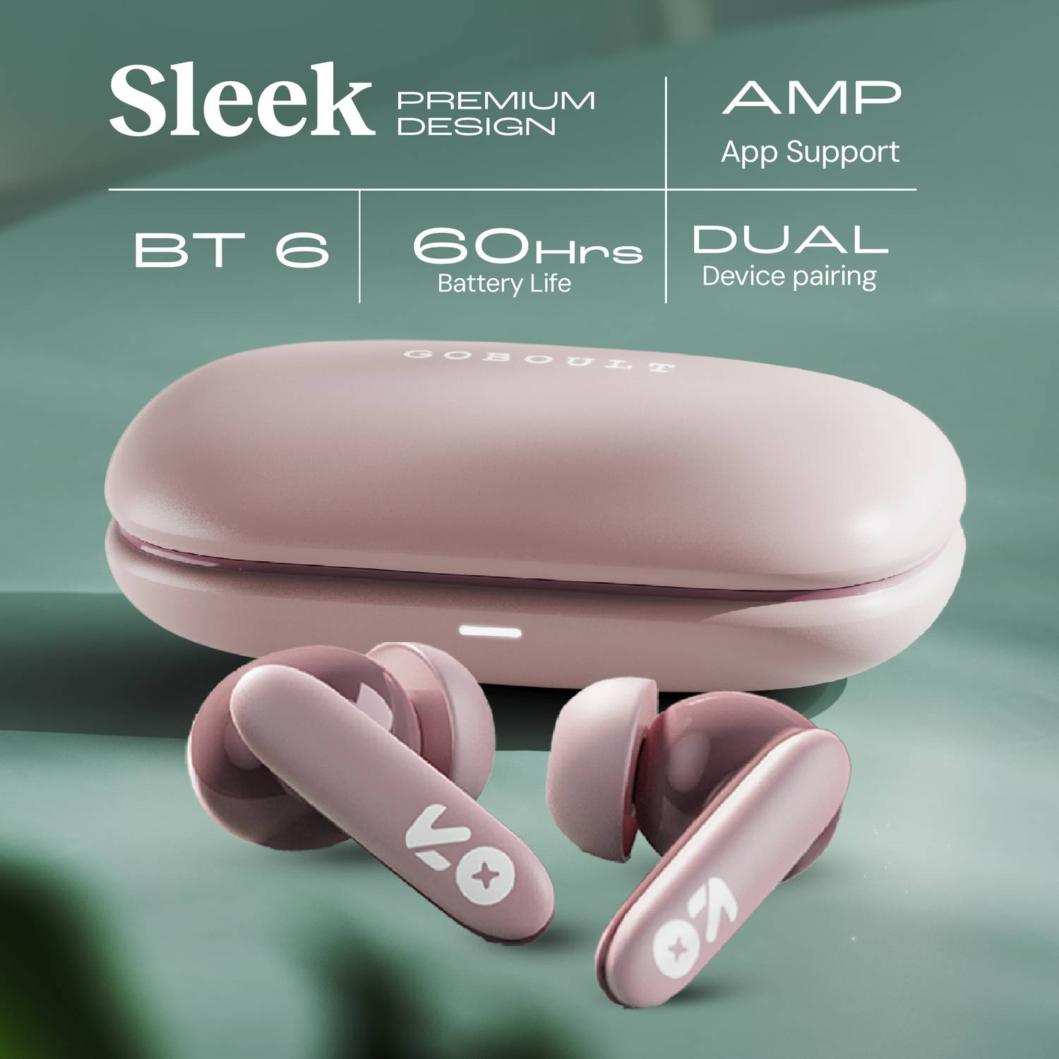 GOBOULT Y1 v2.0 60Hrs Battery Earbuds - Image 2