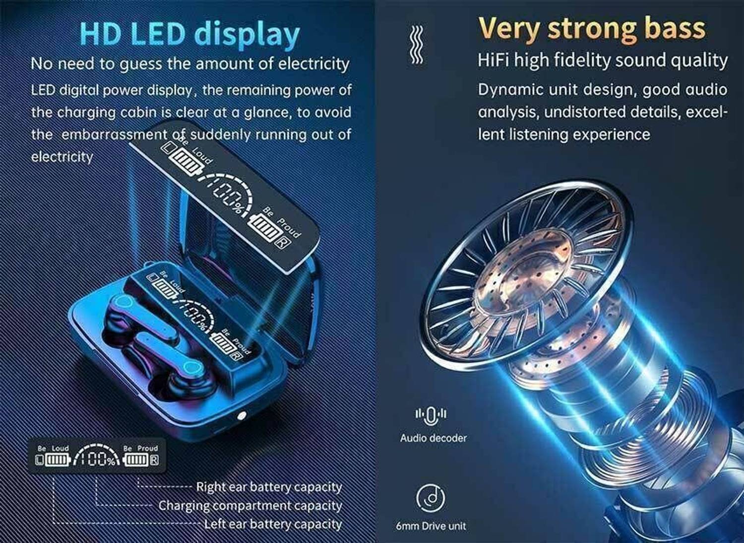 myxes New Edition TWS M19 Gaming Earbuds - Image 4