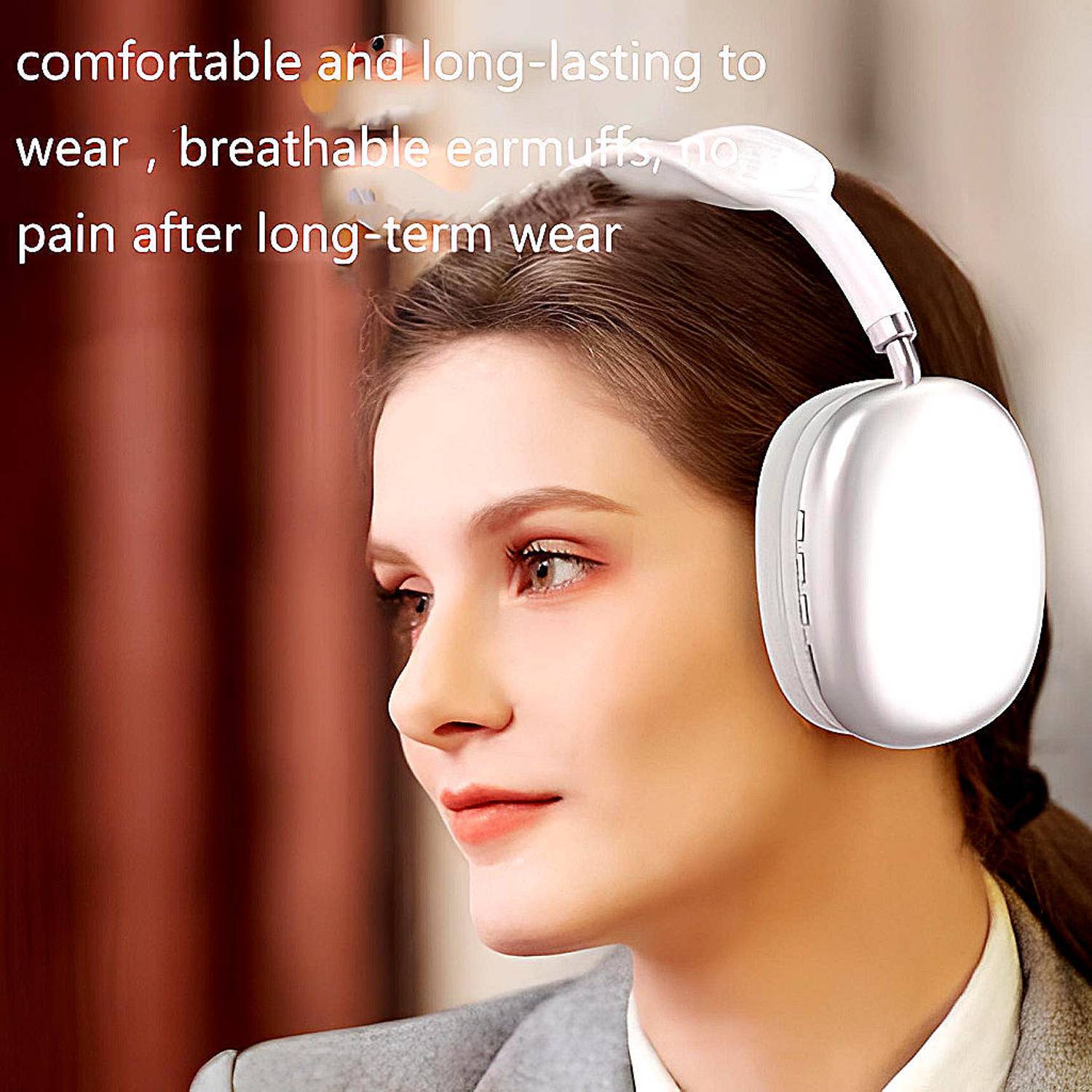 YAROH 7e_P9 Wireless Bluetooth Over-Ear Headset - Image 4